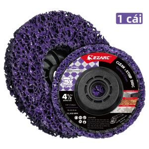 Đĩa Mài Tẩy Sơn EZARC 115mm Làm Sạch Nhanh Chất Liệu Silicon Carbide Dùng Cho Máy Mài Góc Loại Bỏ Rỉ Sét