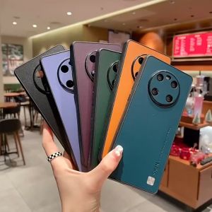 Case Vivo V29 5G NFC Silikon Skin Leather Kulit Mewah Square Design Armor Soft Casing Handphone