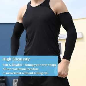 3-Pack Cooling Sun Arm Sleeves UV Protection Breathable Arm Covers for Outdoor Sports Cycling Running Mountaineering
