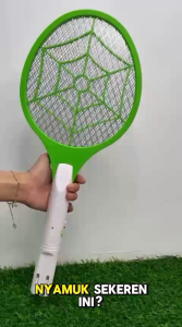 Raket Nyamuk Elektrik Alat Perangkap Pengusir Hama Mosquito Trap Racket Multifungsi Pembasmi Serangga Lalat Rechargeable Tahan Lama - FR GALLERY