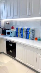 Khăn giấy ướt lau đa năng nhà bếp gói 80 tờ khăn giấy vệ sinh bếp cỡ lớn mềm mại an toàn cho da tay đa năng tiện dụng