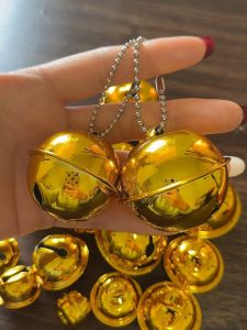 สีทองและเงิน กระดูกสัตว์ขนาดใหญ่ ห้อยคอสัตว์เลี้ยง ตกแต่งคริสต์มาส ของเล่นสำหรับเด็ก ของตกแต่ง DIY ขนาดใหญ่ ปากเสือ