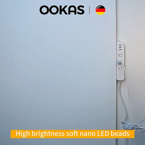 OOKAS T5 LED Tube Light Long LED Strip Light Room Light Dimmable Night Light Cabinet Light Wall Ligh 50cm LED Motion Sensor Light Rechargeable Led Magnetic Light Cabinet Light Night Light