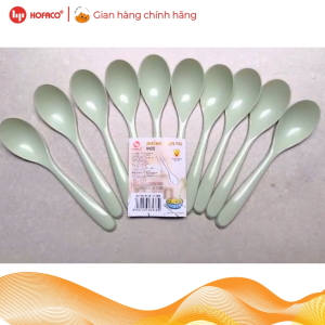 Bộ 10 muỗng nhựa 170 cao cấp - M05 HOFACO (Dùng nhiều lần)