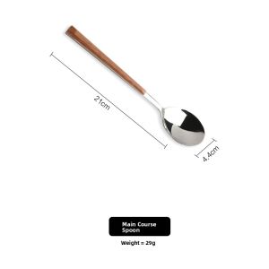 SHELI | Home Ins Style 304 Stainless Steel Long Handle Spoon