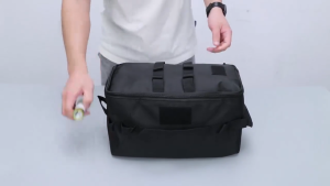 Outdoor Camping Gas Tank Storage Bag Large Capacity Ground Nail Tool Bag Oxford Pouch Picnic Bag for Hiking Camping