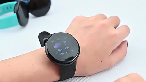 TT HAPPY Original D18 Smart band Watch Heart Rate Monitor Mens Womens Smartwatch Round Fitness Digital Watches for Men Women Band Bracelet PK D20 Y68