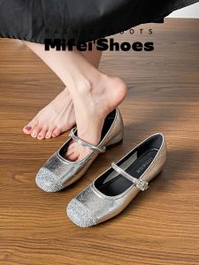 MIFEI | Genuine Leather In-heel Mary Jane Shoe