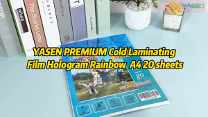 YASEN PREMIUM Cold Laminating A4 20s: Laminate Daily Specials & Cafe Menus