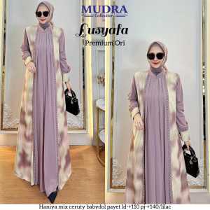 Dress Lusyafa - haniya mix ceruty babydol payet Ld 110 Pj 40