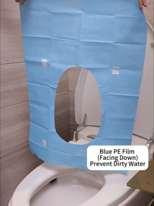 SG Disposable Toilet Seat Bowl Cover Extra Length- Waterproof Anti Bacterial Home Travel Toiletries 马桶垫