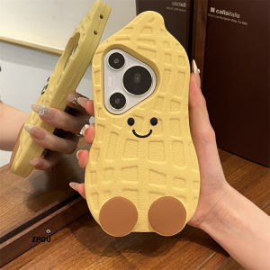 ZPOU Huawei Pura70 Pro+ Silicone Phone Case Full Cover 3D Cartoon Peanut Face Expression Creative Protective Cover for Men And Women