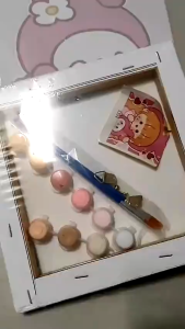 30x30cm Lukisan Kanvas DIY Digital Painting Kit With Kanvas