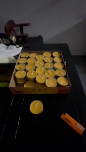 Smokeless Butter Lamp Candle Tea Light Offer to Buddha Candle High Quality 4/8 hours Tealight candle