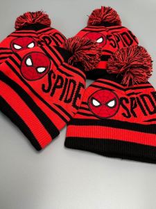 Mũ Len Batman Mùa Đông Cho Bé Trai Trẻ Em Hoạt Hình Bảo Vệ Tai Ấm Áp Ngoài Trời Mũ Trùm Đầu Bằng Vải Nỉ Phong Cách Đường Phố