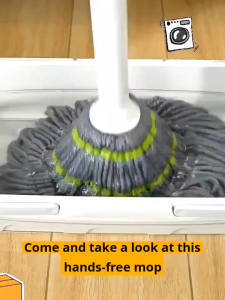 360° Mops Multi Function Free Hand Family Mop Magic Spin Mop All-round Adjustable Preferred Shrinkable Floor Cleaning Plastic Cleaning Tool