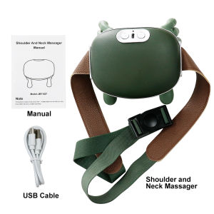 Portable Electric Neck Massager with Kneading Massage Shawl Featuring 3 Modes for Full-Body Massage of Neck Shoulders and Waist