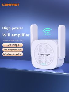 Comfast | High Power 4FEM Dual Band Signal Enhancement Wireless Router