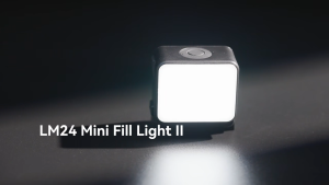 Ulanzi LM24 Magnetic Quick Release Mini LED Video Light for DJI Osmo Nano / Action 6 Camera