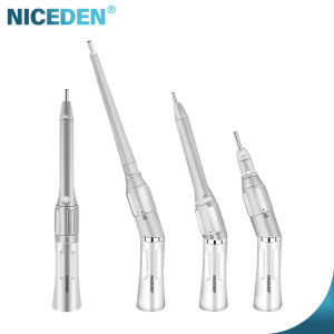 NICEDEN Dental Osteotomy Handpiece 1:1 Speed Increasing Surgical Straight Handpiece for Bone Collecting Sinus Lifting ENT Lumbar Surgery