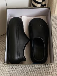 Korean Style Half Slippers Womens Summer Heightening Shoes Waterproof Casual Thick Bottom Big Head Shoes Lazy People Wear