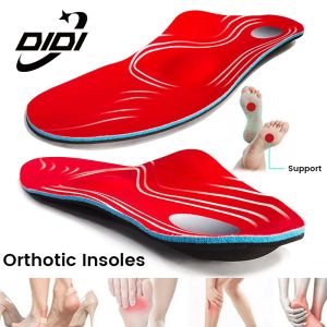 DIDI 1 Pair Upgrade Orthotic Insole High Arch Support Insoles Flat Feet Orthopedic Insoles Relieve Pain Sports Shoes Insert Plantar Fasciitis for Men Women