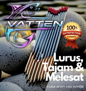 Mata Paser Ikan Kumplit Kuningan 4mm/12cm/10pcs Free senar Dyneema x4 0.26mm 50m