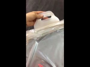 Zippered Clear PVC Storage BagsClothes Organizer Waterproof Blanket Storage Bags