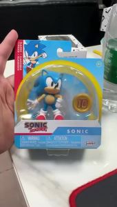 Sonic The Hedgehog 30th Anniversary SONIC 2.5" w/Coin Action Figure Jakks New