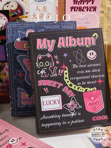 JOJOS L. PD. High Aesthetic Vintage American Celebrity Card Album Mr. Grocery Collectible Pages for Fans