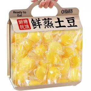 GUOXIANGQIAN | Ready-to-Eat Peeled Steamed Low-Fat Potato Snack