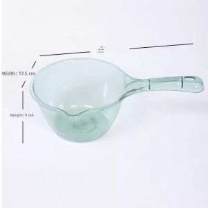 Large Plastic Kitchen Scoop with Long Handle And Spout for Water Transfer And Shampooing Household Essential Creative Design