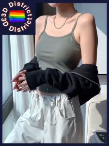 Áo 2 dây mỏng  thun gân thoáng mát cho nữ