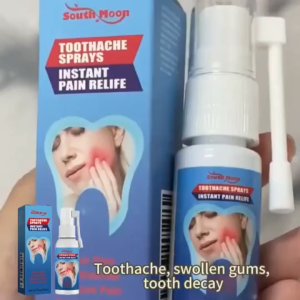 Toothache Spray – Instant Relief from Toothache | Liquid Pain Reliever | Relieves Swollen Gums Canker Sores Cavities and Other Oral Issues | Helps Repair and Restore Gums | Oral Hygiene and Care | Wisdom Tooth Extraction Pain Relief Spray (20ml)