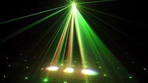 Đèn Di Động Mini Có Điều Khiển Âm Thanh DMX Dành Cho Sự Kiện Đám Cưới DJ Disco Hiệu Ứng Ánh Sáng Tiệc Tùng Chùm Tia Mạnh Thiết Bị Chiếu Sáng Sân Khấu Tích Hợp