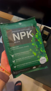 Phân bón NPK 1kg ( 32-9-9) kết hợp với Tảo Đỏ và Trung Vi Lượng
