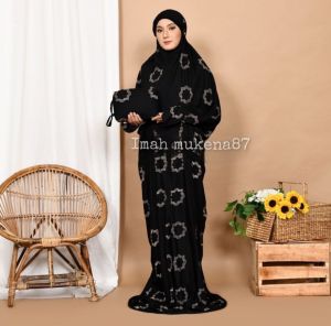 MUKENA DEWASA LAJURAN RAYON PREMIUM TERUSAN BORDIR CANTIK JUMBO