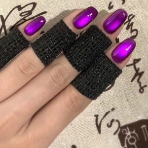 12ML 1-21PCS น้ำยาทาเล็บเจล Northern Lights Cats Eye เหมาะสำหรับคริสต์มาส ฮาโลวีน เล็บฤดูใบไม้ร่วง เล็บฤดูหนาว เล็บสีม่วง