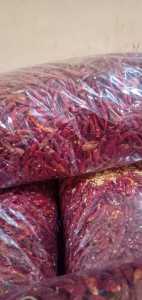 ( 5kg ) CABE TEJA CAPLAK KERING TANPA TANGKAI SUPER PEDAS