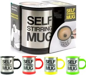 Automatic Self Stirring Mug Cup Coffee Mixing Mug Stainless Steel Automatic Mug