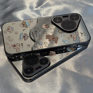 Huawei Pura80 Ultra Phone Case New Mirror Finish Tongue out Dog Full Cover P30/40 Creative High End P50e Cartoon Popular P60 Anti Fall P80pro Soft P70
