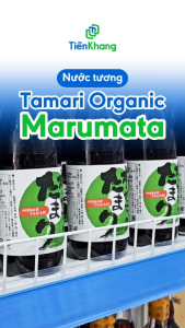 Nước tương Tamari Organic Marumata Nhật Bản - Chai 360ml