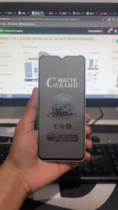 Paket Hemat 3in1 Tempered Glass REDMI 15C 4G 5G Free Skin Camera Protector + Garskin Carbon 3D