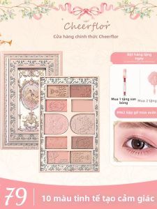 CHEERFLOR | Bảng Mắt Đa Màu Phong Cách Hàn Quốc Dùng Hàng Ngày