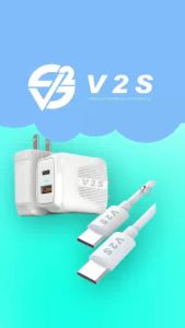 V2S PD-202Q Discovery Series Set Qualcomm 3.0 PD20W Quick Charge TypeC-TypeC Cable