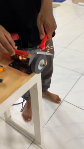 Dudukan Mata Gerinda Stand Holder Mesin Bor Drat Panjang Pengaplikasian Di Meja Untuk Pemolesan Atau Finishing