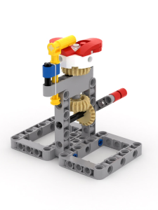 XIAOXIAOGONGCHENGSHI | Gears and Mechanisms Building Block Set