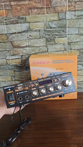 Soundmilan รุ่น AV-3331 แอมป์ขยายเสียง ใช้ไฟ2ระบบ