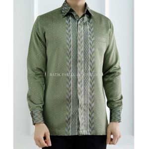 Kemeja tenun songket Baron terbaru (full furing)