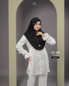 Jilbab hijab kerudung bergo krudung renda wanita dewasa jersey instan terbaru new terlaris terkini modern kekinian murah viral 2025 Arrafi AR 868 daily best seller adem mudah di bentuk cantik pet antem bahan stella cantik bayar di tempat COD gratis ongkir